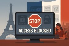 🚫 5 июня: Франция осталась без порно — крупнейшие сайты закрыли доступ!